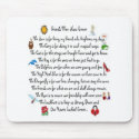 Friends Then Now Forever Poem on Mousepad
