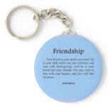 Friendship and Peace keychains