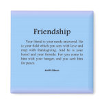 Friendship and Peace magnets