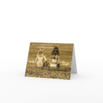 Friendship greeting card.