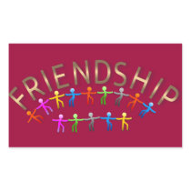 Friendship, Kids Holding Hands Design Sticker