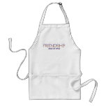 friendship needs no words aprons