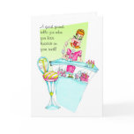 Friendship or B-Day Lipstick on  your teeth card