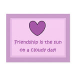 Friendship Postcard