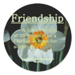 Friendship Proverbs 17:17 Sticker