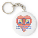 Friendship Quilt Pattern keychains