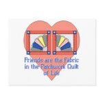 Friendship Quilt Pattern postcards