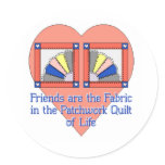 Friendship Quilt Pattern stickers