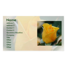 Friendship Rose Business Cards