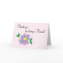 Friendship Thank You Card