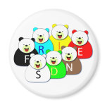 Friendships: Panda magnets