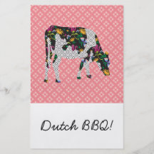 Friesian cow, Friese koe Personalized Flyer