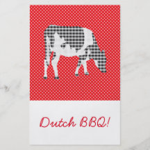 Friesian cow, Friese koe Personalized Flyer