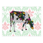 Friesian cow, Friese koe Postcard