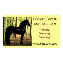 Friesian Forest Business cards