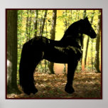 Friesian Forest Print