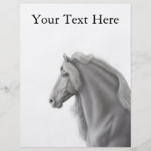 Friesian Horse Flyer