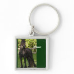 Friesian Painting Key Chain