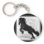 Friesian Power Keychain