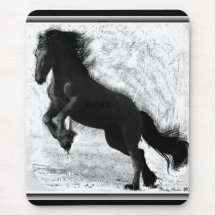 Friesian Power Mousepad