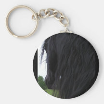 Friesian View Keychain