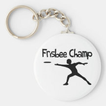 Frisbee Champ Key Chain