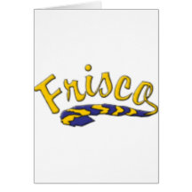 Frisco High School Tail Greeting Cards