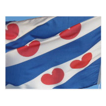 Frisian Flag (Fryslan) Post Card
