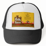 FRITZ BREW CONE TOP BEER CAN DESIGN FREEPORT ILL hats