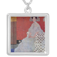 Fritza Reidler Klimt by Gustav Klimt Jewelry