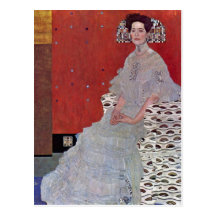 Fritza Reidler Klimt by Gustav Klimt Post Card