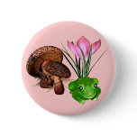 Frog and Toadstool buttons