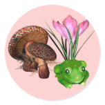 Frog and Toadstool stickers