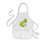 Frog baby apron