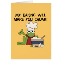 Frog Baker Tshirts and Gifts