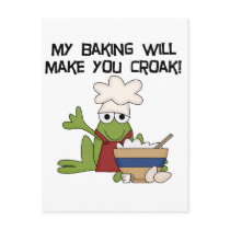 Frog Baker Tshirts and Gifts
