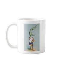 Frog Balancing Act Vintage Coffee Mug