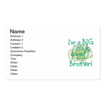 Frog Big Brother business cards