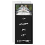 FROG: BIG FAT BOOKMARK: RACK CARD rack cards