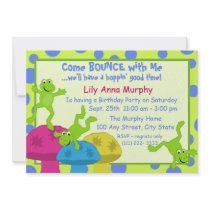 Frog Bounce Birthday