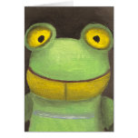 Frog Boy Greeting Cards