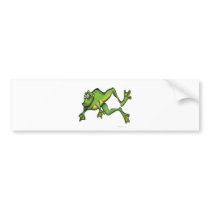 Frog Bumper Sticker