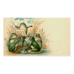 "Frog Chorus" Gift Tag business cards