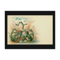 "Frog Chorus" Postcard