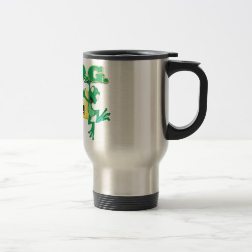 FROG CHRISTIAN ACRONYM FULLY RELY ON GOD COFFEE MUGS