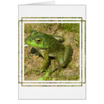 Frog Design Greeting Card
