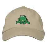 Frog Embroidered Hat embroidered hats