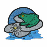 Frog embroidered shirts