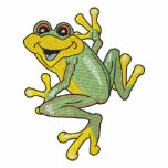 Frog embroidered shirts