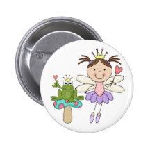 Frog Fair Swamp Magic Tshirts and Gifts Button